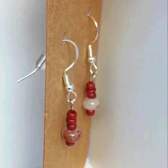 Handmade beaded 925 earrings from Key Largo - Picture 3 of 3